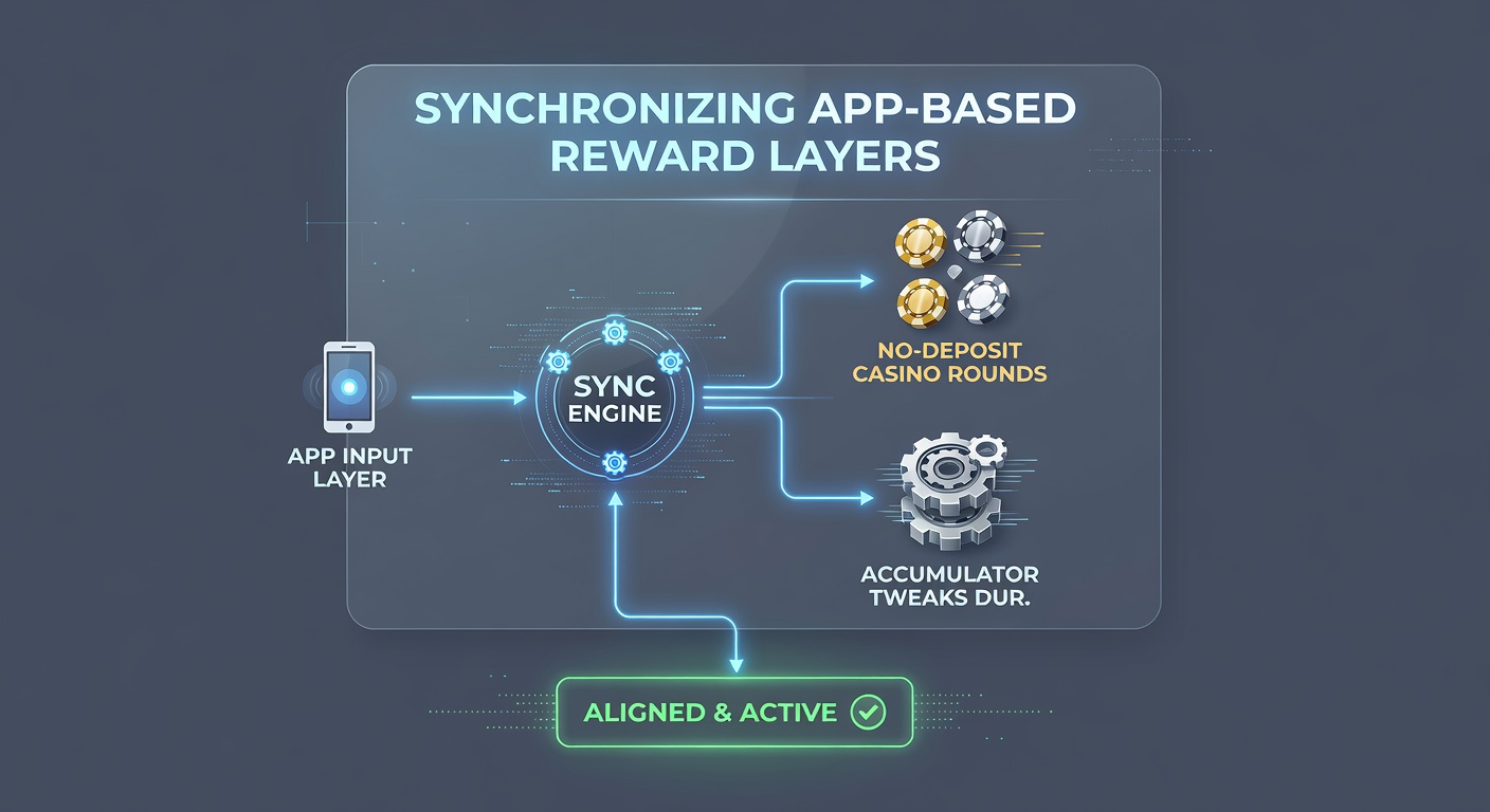 Diagramm zur Synchronisation von Casino-Boni und Akkumulator-Anpassungen in mobilen Fußball-Apps